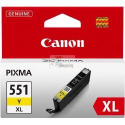 ORIGINALE Canon Cartuccia d'inchiostro giallo CLI-551Y XL 6446B001 ~685 Pagine 11ml Cartuccie d´inchiostro mod.  CLI-551Y XL 6446B001 EAN 4960999904917