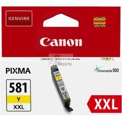 ORIGINALE Canon Cartuccia d'inchiostro giallo CLI-581y XXL 1997C001 ~824 Pagine 11,7ml mod.  CLI-581y XXL 1997C001 EAN 4549292086959