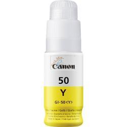ORIGINALE Canon Cartuccia d'inchiostro giallo GI-50y 3405C001 ~7700 Pagine 70ml mod.  GI-50y 3405C001 EAN 4549292134216
