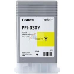 ORIGINALE Canon Cartuccia d'inchiostro giallo PFI-030Y 3492C001 55ml mod.  PFI-030Y 3492C001 EAN 4549292132953
