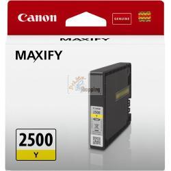ORIGINALE Canon Cartuccia d'inchiostro giallo PGI-2500y 9303B001 ~700 Pagine 9,6ml mod.  PGI-2500y 9303B001 EAN 4549292005332