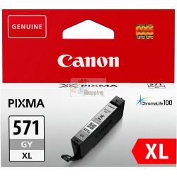 ORIGINALE Canon Cartuccia d'inchiostro Grigio CLI-571gy XL 0335C001 ~289 Pagine 11ml XL mod.  CLI-571gy XL 0335C001 EAN 4549292032901