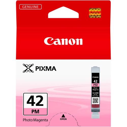 ORIGINALE Canon Cartuccia d'inchiostro magenta CLI-42pm 6389B001 ~169 Pagine 13ml mod.  CLI-42pm 6389B001 EAN 4960999901855