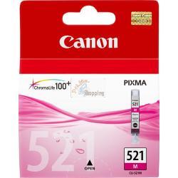 ORIGINALE Canon Cartuccia d'inchiostro magenta CLI-521m 2935B001 9ml mod.  CLI-521m 2935B001 EAN 4960999577517