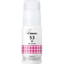ORIGINALE Canon Cartuccia d'inchiostro magenta GI-53m 4681C001 ~8000 Pagine 60ml Serbatoio d'inchiostro GI-53M Magenta mod.  GI-53m 4681C001 EAN 4549292178906