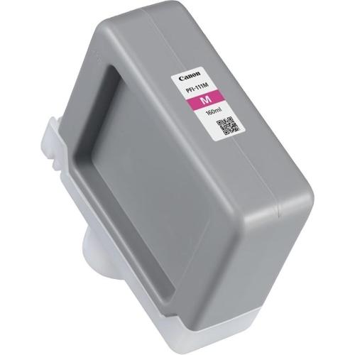 ORIGINALE Canon Cartuccia d'inchiostro magenta PFI-111m 6846C001 160ml mod.  PFI-111m 6846C001 EAN 4549292240672