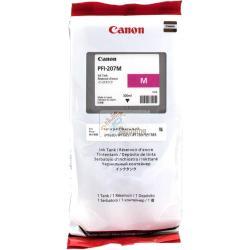 ORIGINALE Canon Cartuccia d'inchiostro magenta PFI-207m 8791B001 300ml mod.  PFI-207m 8791B001 EAN 4549292000238