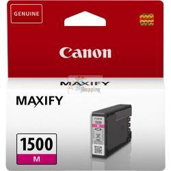 ORIGINALE Canon Cartuccia d'inchiostro magenta PGI-1500m 9230B001 ~300 Pagine 4,5ml mod.  PGI-1500m 9230B001 EAN 4549292004564