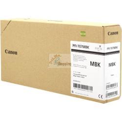 ORIGINALE Canon Cartuccia d'inchiostro Nero (opaco) PFI-707mbk 9820B001 700ml mod.  PFI-707mbk 9820B001 EAN 4549292023077