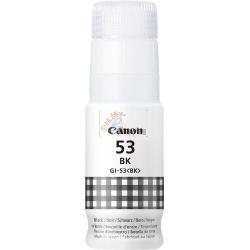 ORIGINALE Canon Cartuccia d'inchiostro nero GI-53bk 4699C001 ~3700 Pagine 60ml Serbatoio d'inchiostro GI-53BK Nero mod.  GI-53bk 4699C001 EAN 4549292178920