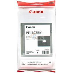 ORIGINALE Canon Cartuccia d'inchiostro nero PFI-107bk 6705B001 130ml mod.  PFI-107bk 6705B001 EAN 4960999910949
