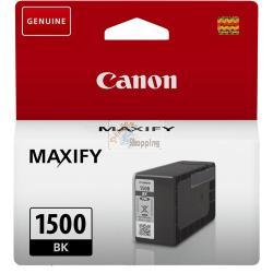 ORIGINALE Canon Cartuccia d'inchiostro nero PGI-1500bk 9218B001 ~400 Pagine 12,4ml mod.  PGI-1500bk 9218B001 EAN 4549292004236