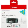 ORIGINALE Canon Multipack nero / magenta / ciano / Grigio / Trasparente PGI-72 6403B007 5 cartucce PGI-72: PBK +GY +PM +PC +CO mod.  PGI-72 6403B007 EAN 4960999974217