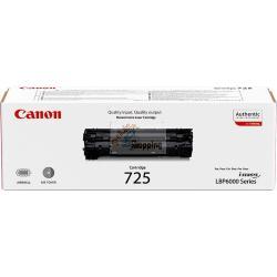 ORIGINALE Canon toner nero 725 3484B002 ~1600 Pagine mod.  725 3484B002 EAN 4960999665115