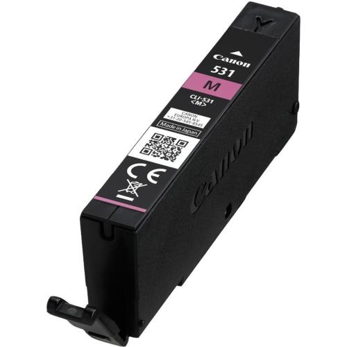 ORIGINALE Canon Cartuccia d'inchiostro magenta CLI-531m 6120C001 ~475 Pagine mod.  CLI-531m 6120C001 EAN 4549292218299