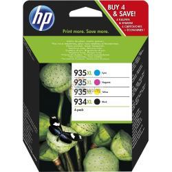 ORIGINALE HP Multipack nero / ciano / magenta / giallo X4E14AE MCVP 934XL+935XL mod.  X4E14AE MCVP 934XL+935XL EAN 2200000047663
