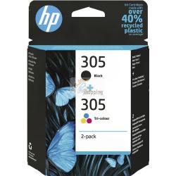ORIGINALE HP Multipack nero / differenti colori 6ZD17AE 305 mod.  6ZD17AE 305 EAN 195161166969