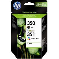 ORIGINALE HP Multipack nero / differenti colori SD412EE 350+351 mod.  SD412EE 350+351 EAN 884420861508