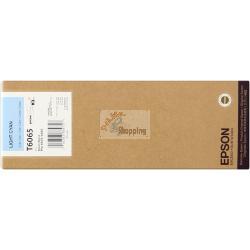ORIGINALE Epson Cartuccia d'inchiostro ciano (chiaro) C13T606500 T6065 220ml mod.  C13T606500 T6065 EAN 010343864757