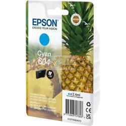 ORIGINALE Epson Cartuccia d'inchiostro ciano C13T10G24010 604 ~130 Pagine 2,4ml mod.  C13T10G24010 604 EAN 8715946707808