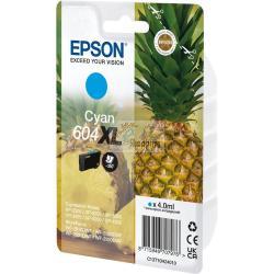 ORIGINALE Epson Cartuccia d'inchiostro ciano C13T10H24010 604 XL ~350 Pagine 4ml mod.  C13T10H24010 604 XL EAN 8715946707976
