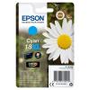 ORIGINALE Epson Cartuccia d'inchiostro ciano C13T18124012 18 XL ~450 Pagine 6,6ml Cartuccie d´inchiostro XL mod.  C13T18124012 18 XL EAN 8715946518084