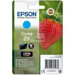 ORIGINALE Epson Cartuccia d'inchiostro ciano C13T29824012 29 ~180 Pagine 3,2ml C13T29824010 mod.  C13T29824012 29 EAN 8715946600338
