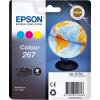 ORIGINALE Epson Cartuccia d'inchiostro differenti colori C13T26704010 267 ~200 Pagine 6,7ml mod.  C13T26704010 267 EAN 8715946541846