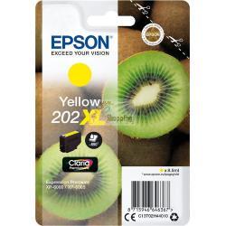 ORIGINALE Epson Cartuccia d'inchiostro giallo C13T02H44010 202XL ~650 Pagine 8,5ml mod.  C13T02H44010 202XL EAN 8715946646367