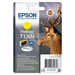 ORIGINALE Epson Cartuccia d'inchiostro giallo C13T13044012 T1304 XL ~755 Pagine 10,1ml mod.  C13T13044012 T1304 XL EAN 8715946465708