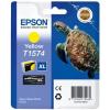 ORIGINALE Epson Cartuccia d'inchiostro giallo C13T15744010 T1574 XL ~2300 Pagine 25,9ml mod.  C13T15744010 T1574 XL EAN 8715946479460