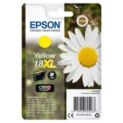ORIGINALE Epson Cartuccia d'inchiostro giallo C13T18144012 18 XL ~450 Pagine 6,6ml Cartuccie d´inchiostro XL mod.  C13T18144012 18 XL EAN 8715946518121