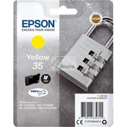 ORIGINALE Epson Cartuccia d'inchiostro giallo C13T35844010 35 ~650 Pagine 9,1ml mod.  C13T35844010 35 EAN 8715946632315