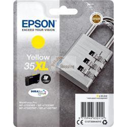 ORIGINALE Epson Cartuccia d'inchiostro giallo C13T35944010 35XL ~1900 Pagine 20,3ml mod.  C13T35944010 35XL EAN 8715946632414