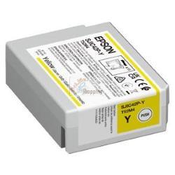 ORIGINALE Epson Cartuccia d'inchiostro giallo C13T52M440 SJIC42P-Y 50ml mod.  C13T52M440 SJIC42P-Y EAN 8715946702841