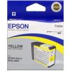 ORIGINALE Epson Cartuccia d'inchiostro giallo C13T580400 T5804 80ml mod.  C13T580400 T5804 EAN 010343858800