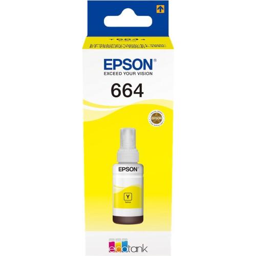 ORIGINALE Epson Cartuccia d'inchiostro giallo C13T664440 664 ~7500 Pagine 70ml mod.  C13T664440 664 EAN 8715946541006