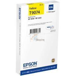 ORIGINALE Epson Cartuccia d'inchiostro giallo C13T907440 T9074 XXL ~7000 Pagine 69ml XXL mod.  C13T907440 T9074 XXL EAN 8715946548814