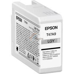 ORIGINALE Epson Cartuccia d'inchiostro grigio (chiaro) C13T47A900 T47A9 50ml mod.  C13T47A900 T47A9 EAN 8715946680989