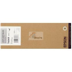 ORIGINALE Epson Cartuccia d'inchiostro lightlightblack C13T606900 T6069 220ml mod.  C13T606900 T6069 EAN 010343864788