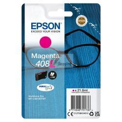 ORIGINALE Epson Cartuccia d'inchiostro magenta C13T09K34010 408L ~1700 Pagine 21,6ml mod.  C13T09K34010 408L EAN 8715946701738
