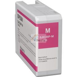 ORIGINALE Epson Cartuccia d'inchiostro magenta C13T44C340 SJIC36P-M 80ml mod.  C13T44C340 SJIC36P-M EAN 8715946676524