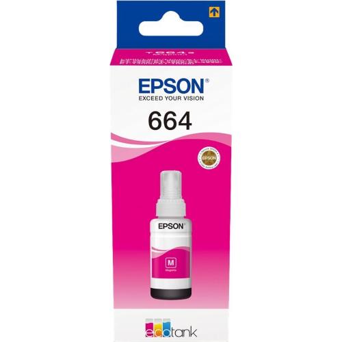 ORIGINALE Epson Cartuccia d'inchiostro magenta C13T664340 664 ~7500 Pagine 70ml mod.  C13T664340 664 EAN 8715946540993