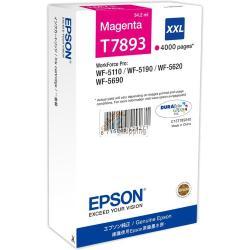 ORIGINALE Epson Cartuccia d'inchiostro magenta C13T789340 T7893 XXL ~4000 Pagine 34,2ml XXL mod.  C13T789340 T7893 XXL EAN 8715946529271