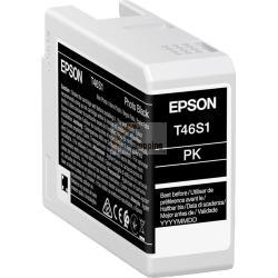 ORIGINALE Epson Cartuccia d'inchiostro Nero (Foto) C13T46S100 T46S1 25ml mod.  C13T46S100 T46S1 EAN 8715946680828
