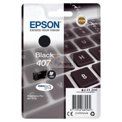 ORIGINALE Epson Cartuccia d'inchiostro nero C13T07U140 407 ~2600 Pagine 41,2ml mod.  C13T07U140 407 EAN 8715946689562