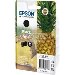 ORIGINALE Epson Cartuccia d'inchiostro nero C13T10G14010 604 ~150 Pagine 3,4ml mod.  C13T10G14010 604 EAN 8715946707778
