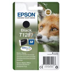 ORIGINALE Epson Cartuccia d'inchiostro nero C13T12814012 T1281 ~170 Pagine 5,9ml mod.  C13T12814012 T1281 EAN 8715946493138