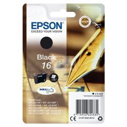 ORIGINALE Epson Cartuccia d'inchiostro nero C13T16214012 16 ~175 Pagine 5,4ml standard mod.  C13T16214012 16 EAN 8715946518565