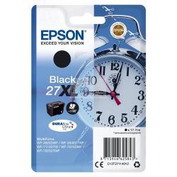 ORIGINALE Epson Cartuccia d'inchiostro nero C13T27114012 27 XL ~1100 Pagine 17,7ml XL mod.  C13T27114012 27 XL EAN 8715946533063